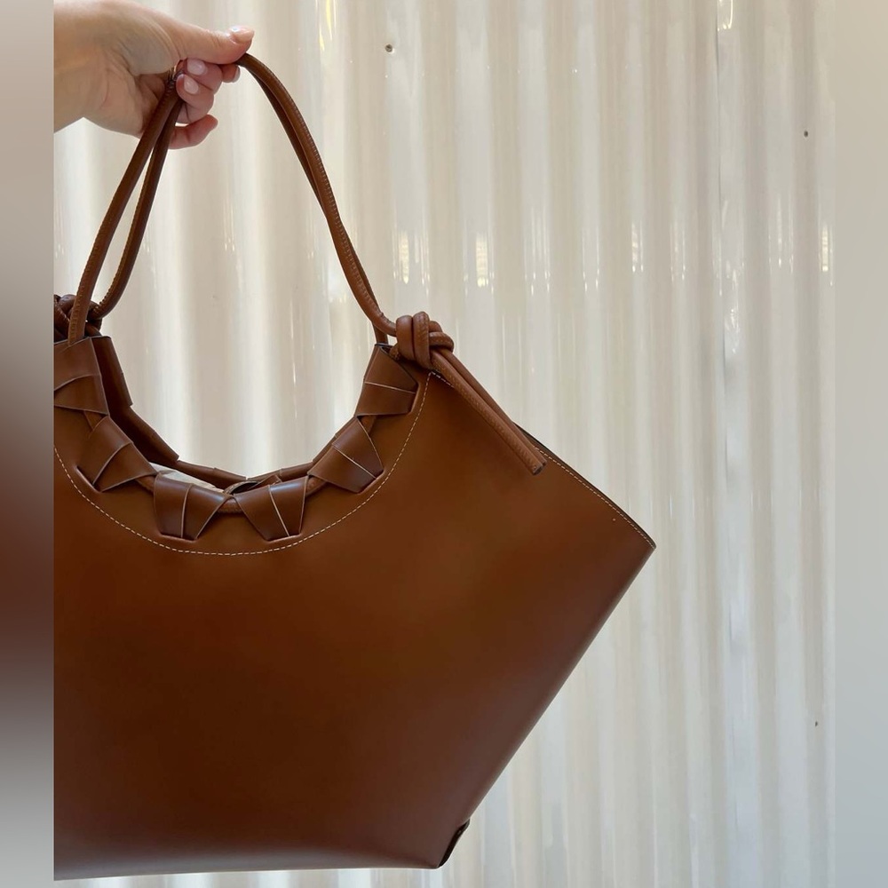 Hereu Cordell Leather Tote Shoulder Bag - Picture 3 of 11